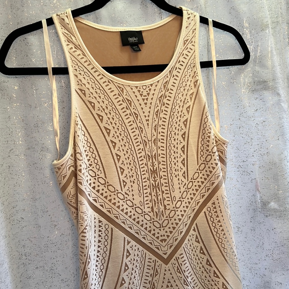 White design midi dress